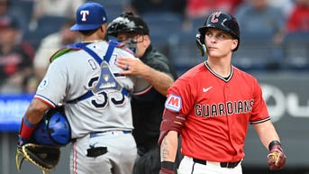 Guardians rookie tosses ball into stands after making second out, costs team go-ahead run - Fox News
