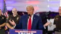 Former president Donald Trump speaks during a campaign stop Tuesday, Aug. 20, at the Livingston County Sheriff&apos;s Office in Howell. - Fox News