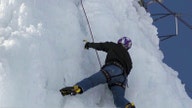 Iowa’s man-made ice climbing silo