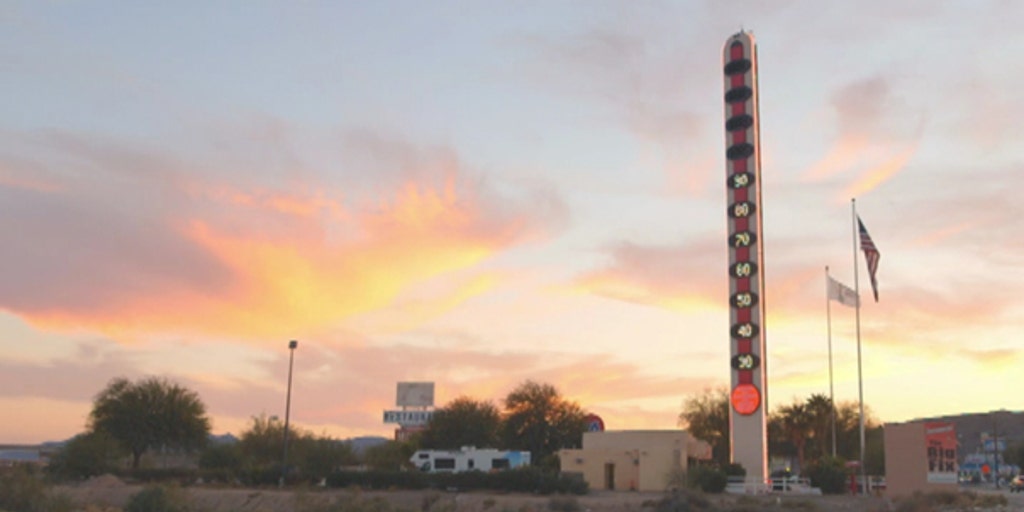 On the way to Vegas, stop at the world’s tallest thermometer Fox
