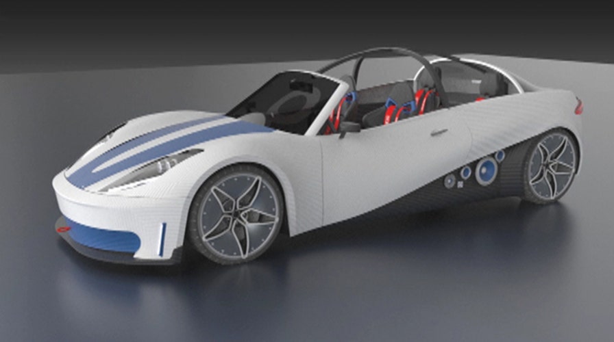 Make your own car with 3-D printer