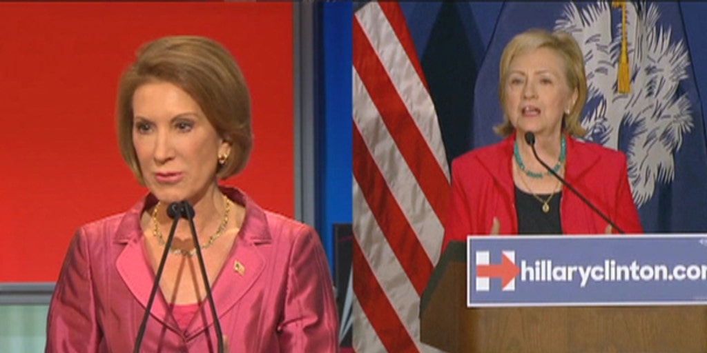 Carly Fiorina Vs Hillary Clinton Fox Business Video 