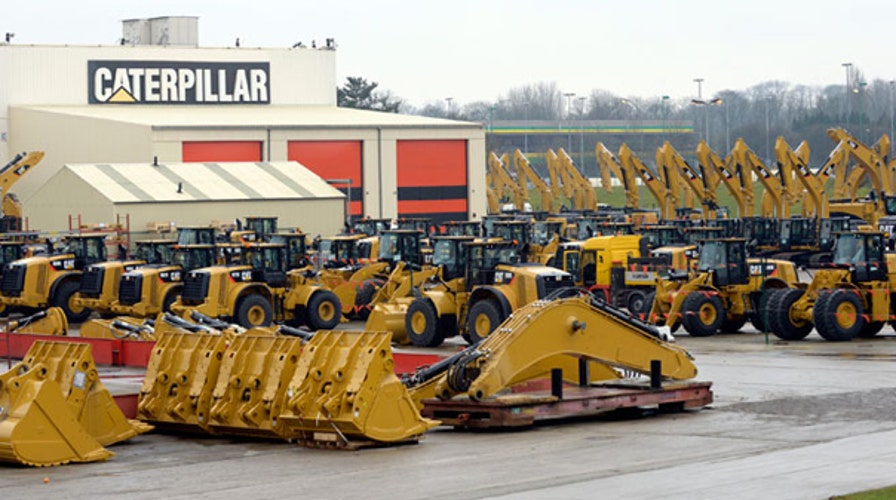 Caterpillar shares get boost from 4Q results