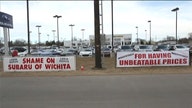 Subaru dealer turns the tables on union protest