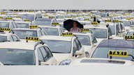 Cabbies on strike: Taxi drivers protest Uber in Europe