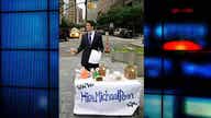 Job seeker hands out donuts (and resumes) at Goldman Sachs