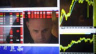 European shares mostly lower after mixed manufacturing data