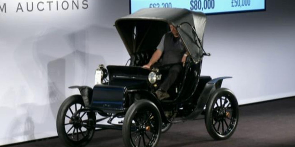 1908 Baker Electric Model V Victoria sells for 85K Fox Business Video