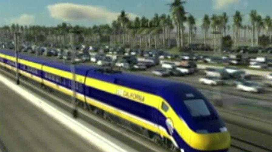 Groundbreaking today for CA's controversial bullet train