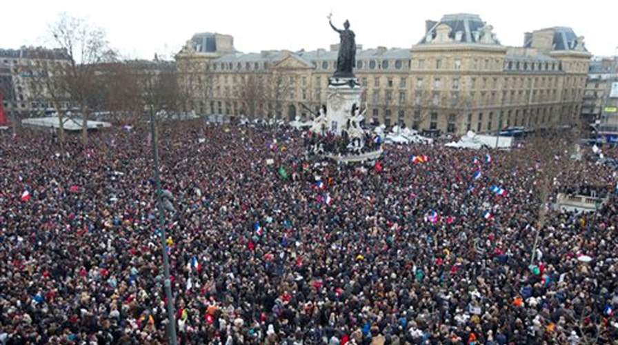 One million strong gather at anti-terrorism rally in France