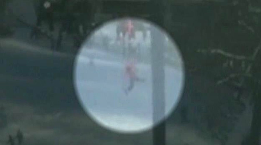 Ski slope scare: 9-year-old dangles, falls from lift