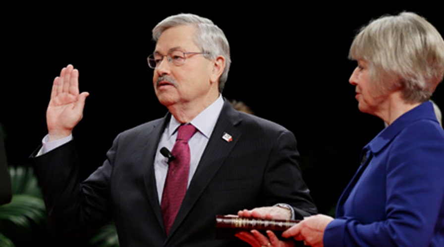 Governor of Iowa begins a historic sixth term