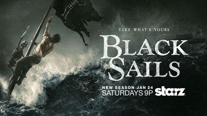 Toby Stephens and Hannah New From Starz's 'Black Sails'