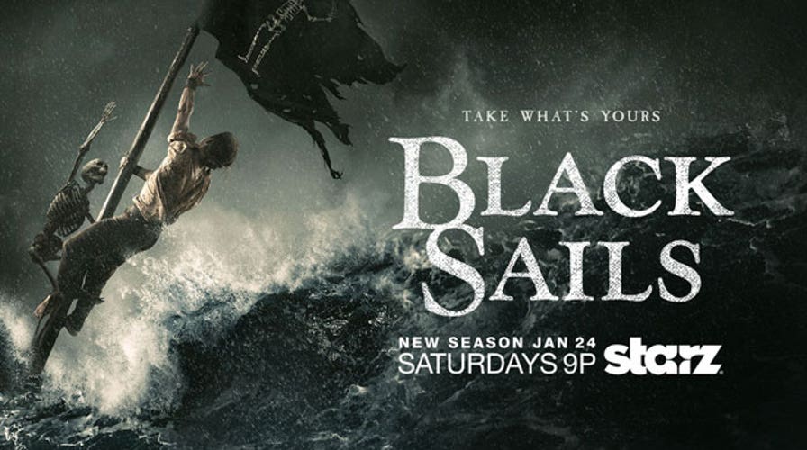Toby Stephens and Hannah New From Starz's 'Black Sails'