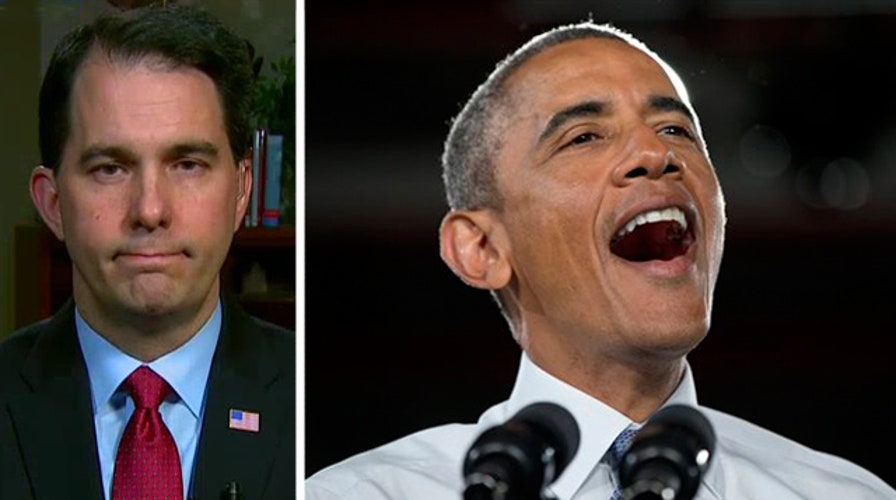 Gov. Scott Walker questions Obama's foreign policy