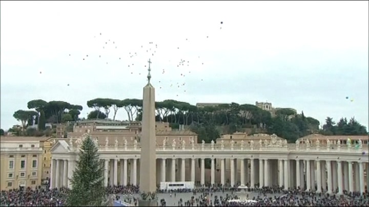 Vatican makes balloons new peace symbol replacing doves