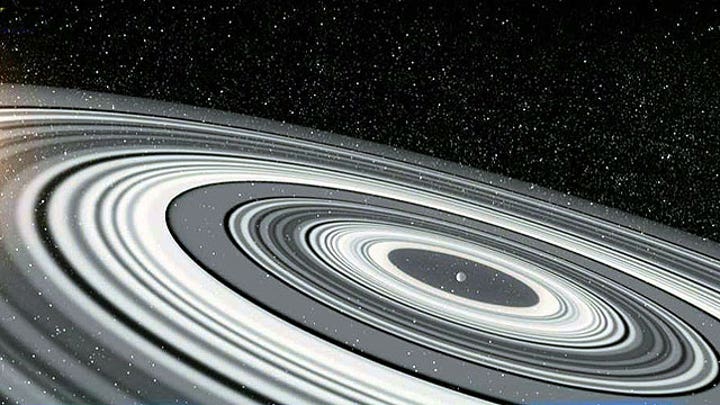 Scientists discover ring system 200 times bigger than Saturn