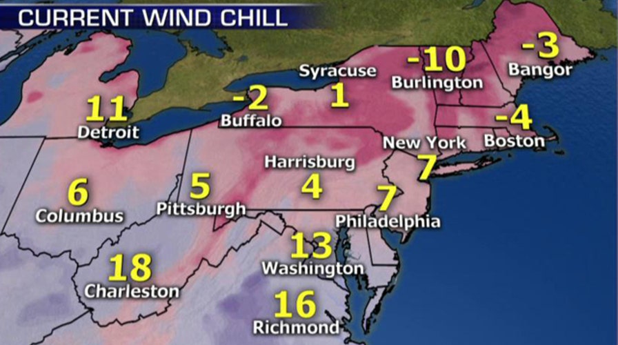 National forecast for Wednesday, January 28