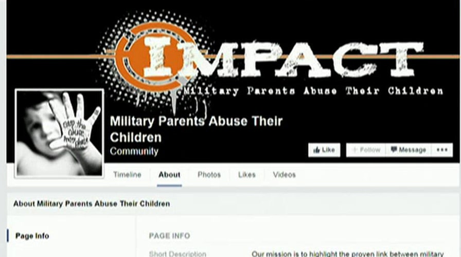 Facebook page pushes to take kids away from military parents