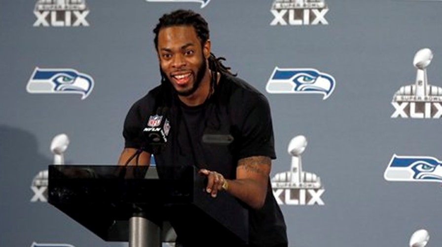 Richard Sherman could miss Super Bowl for son's birth