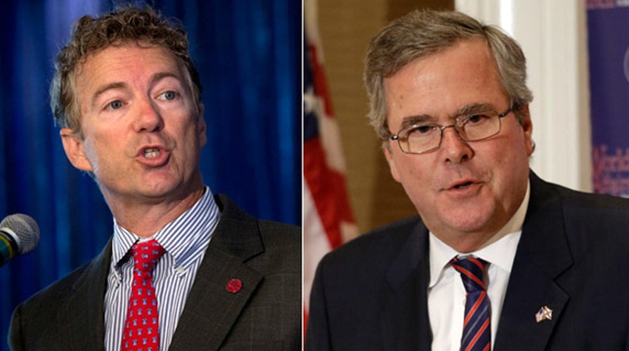 Rand Paul slams Jeb Bush as hypocritical on marijuana