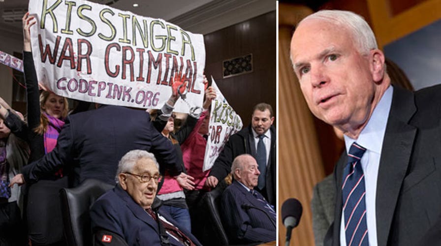 John McCain vs. Code Pink