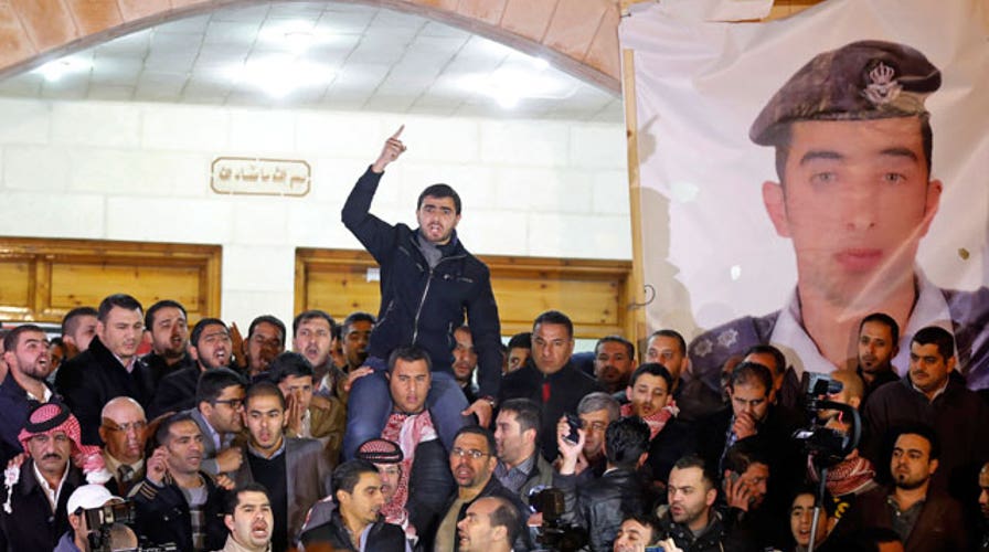 Grief, outrage in Jordan over murder of Jordanian pilot