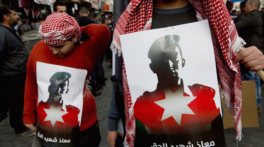 Show of solidarity on the streets of Amman
