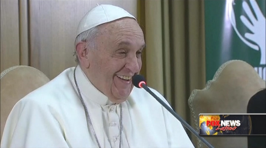 Pope admits he's hopeless with computers