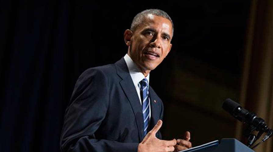 President Obama comparing the Crusades to Muslim terror