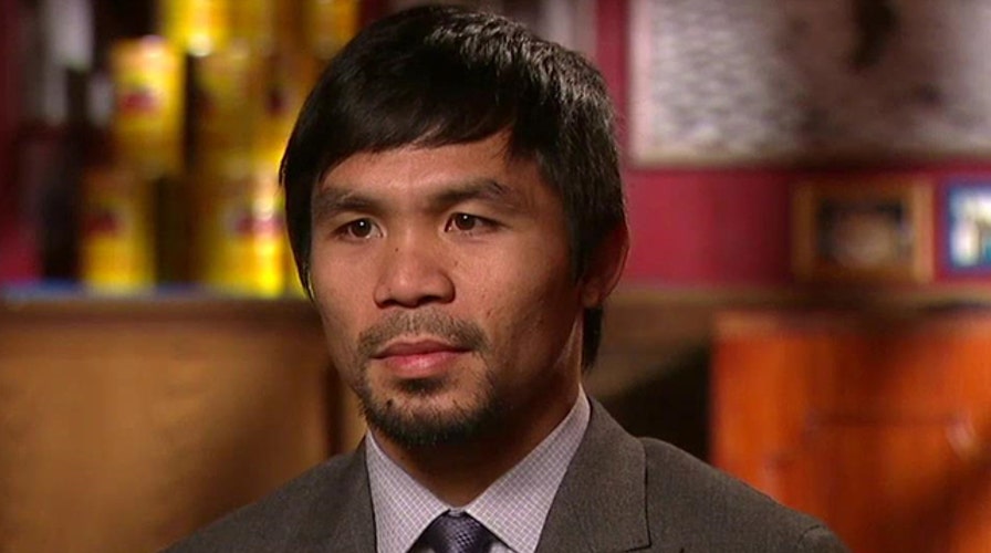 Manny Pacquiao on faith, politics and life in the ring