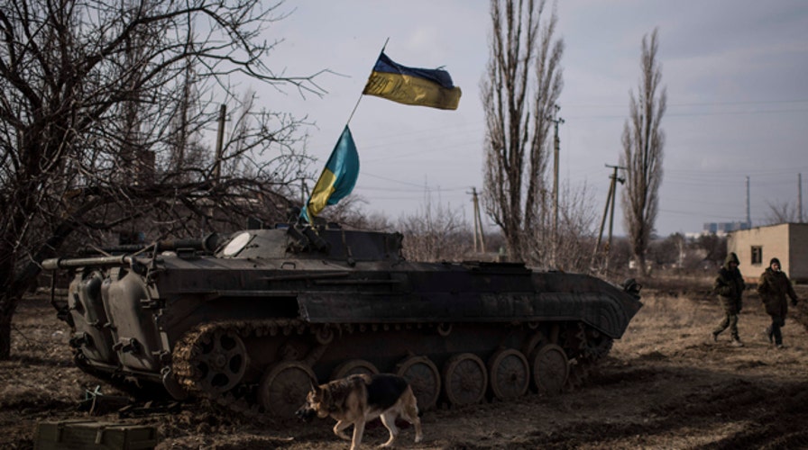 Fighting rages in eastern Ukraine amid diplomatic efforts