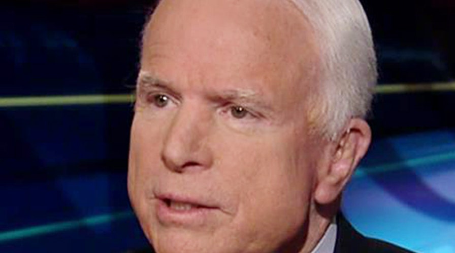 McCain on Obama's handling of conflict in Ukraine, ISIS