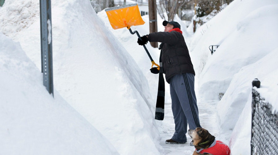 New England digging out of record setting snowfall