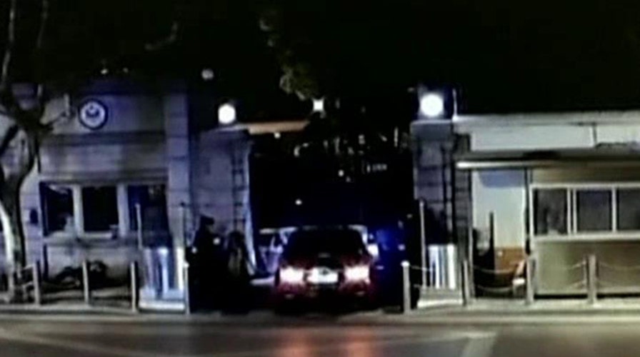 Man rams car into US consulate in Shanghai