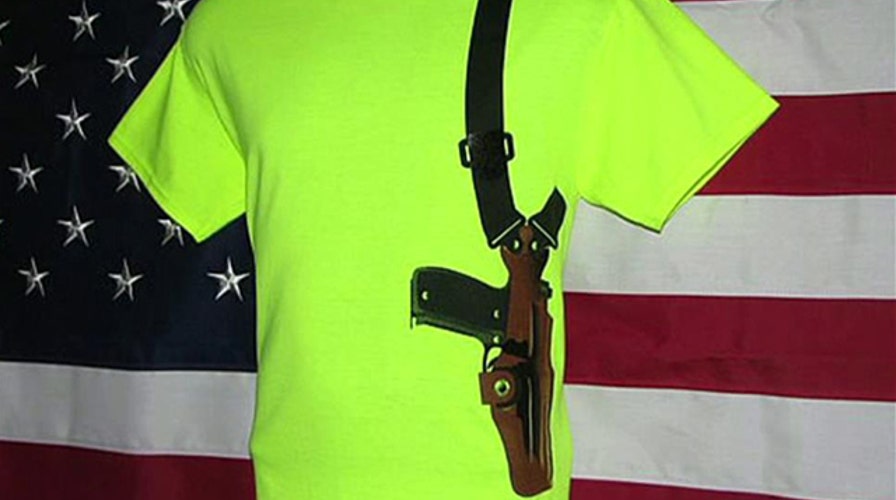 Do 'open carry t-shirts' put wearers in danger?