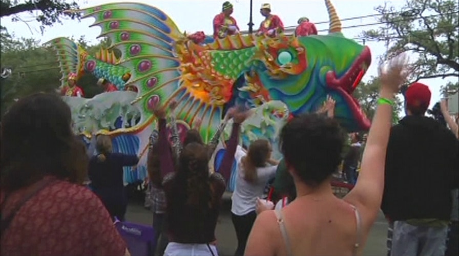 Mardi Gras festivities kick off in New Orleans