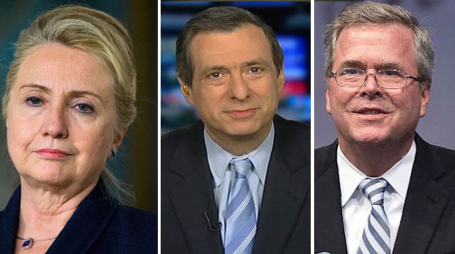 Kurtz: Jeb & Hillary, Ad Infinitum: Get used to it