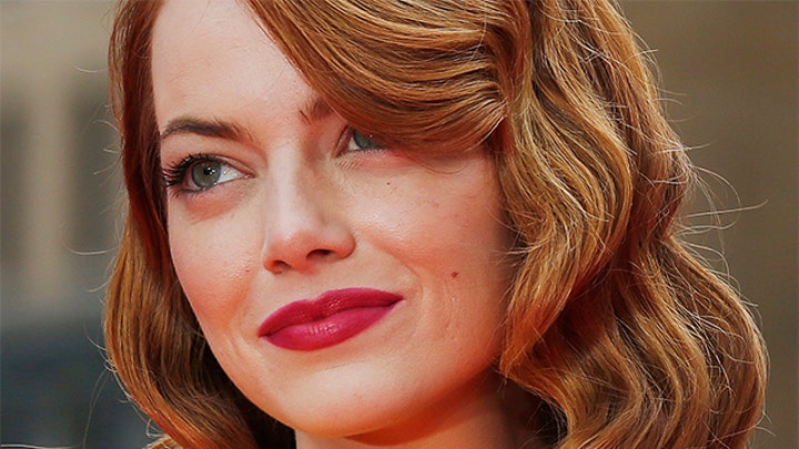 How to Get Emma Stone's Bold Red Lips