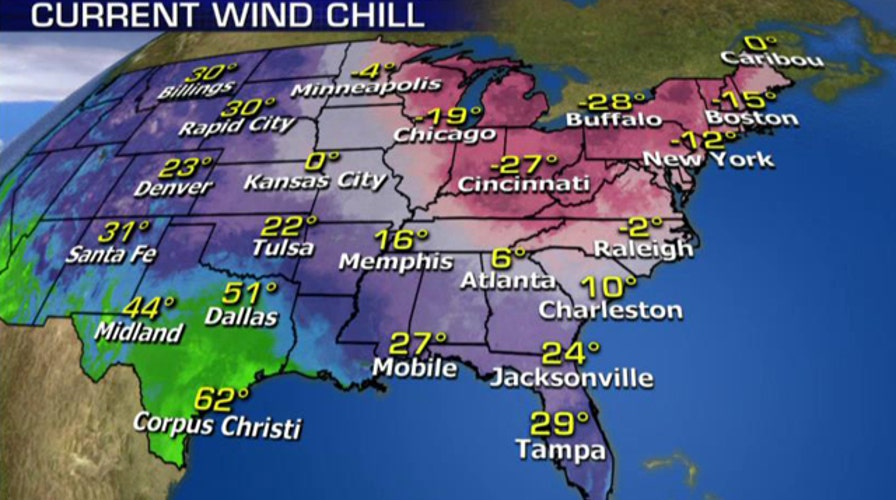 National forecast for Friday, February 20