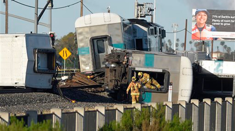 Report: Truck driver fled scene of commuter train derailment