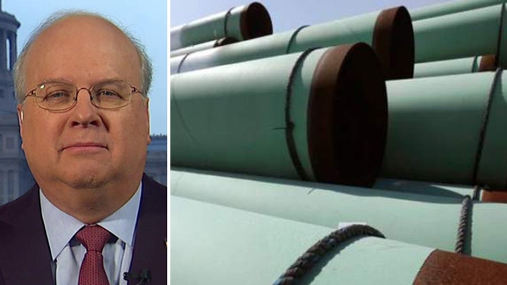 Rove: Obama's Keystone veto 'embarrassing' and 'stupid'