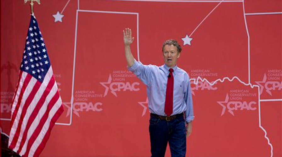 Sen. Rand Paul wins CPAC 2015 straw poll