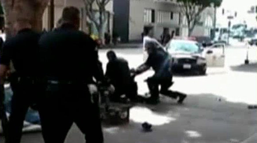 Homeless man shot and killed by LAPD