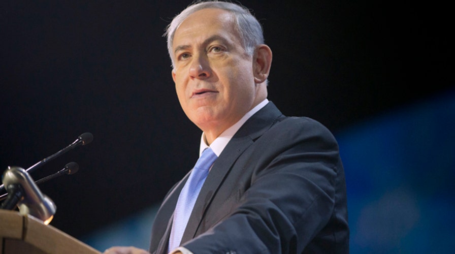 Netanyahu speaks at AIPAC amid rift with the White House