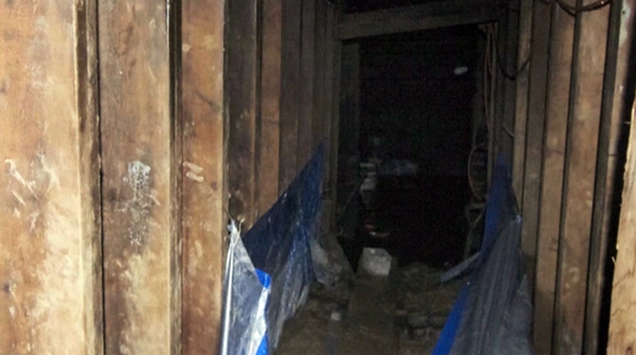 Police identify builders of mystery tunnel