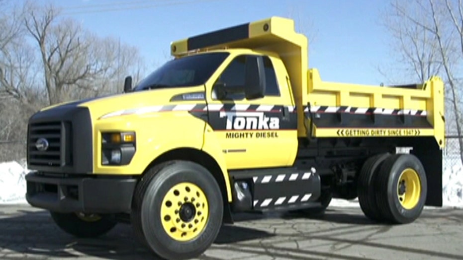 Mighty Ford F 750 Tonka Is The Dump Truck Of Your Childhood