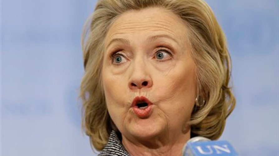 Greta: Clinton's media event got weird