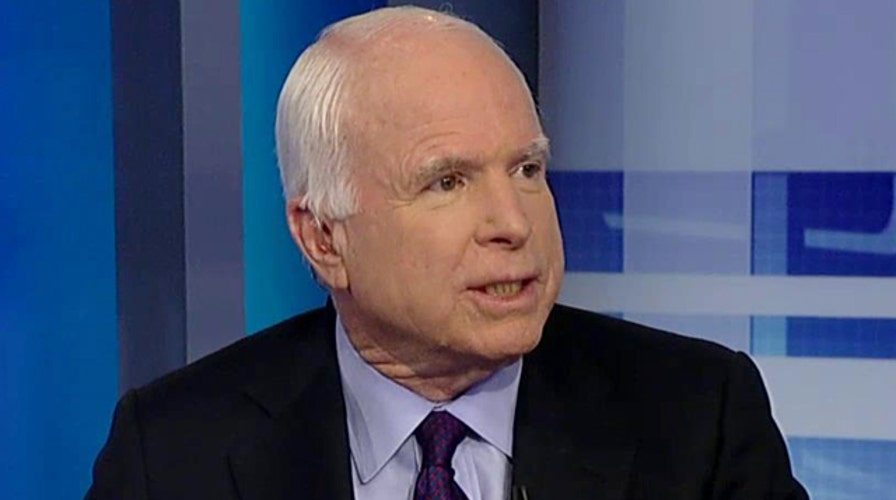 McCain responds to Hillary blasting GOP Iran letter