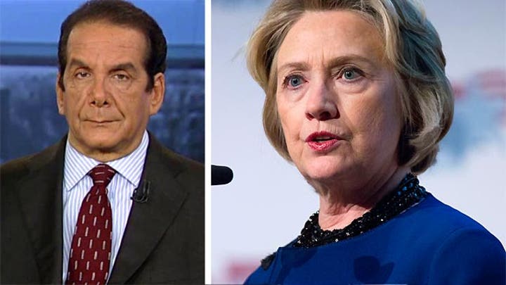 Krauthammer: Clinton Foundation emails were likely deleted